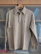 Cienka bluza z kołnierzykiem polo Hugo Boss rozm. M
