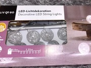 Sznur świetlny- LED - KULKI 1,85m GerlandaL ED, Lampki