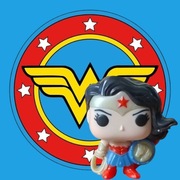 Wonder Woman Kinder Joy Funko POP seria DC Comics