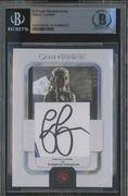 Emilia Clarke -Gra o Tron Star Wars custom trade card autograf BAS Beckett 