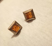 stare kolczyki srebro 925