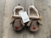 Kapcie Bamboszki Zara 26 /27 zwierzątka Renifer ciepła na jesień zimę