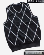Brax Golf fajna kamizelka dzianinowa romby r.M/L