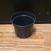 Doniczka uprawowa czarna 15 cm