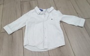 Biała koszula niemowlęca hm r. 74