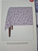 NOWY Obrus home & you, fioletowy, 130 x 180