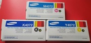 TRZY tonery SAMSUNG (czarny, amarant, żółty)