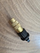 Zamgławiacz, Ogrodowe Nawadnianie 1/4'' Mosiężny Atomizer Regulowany