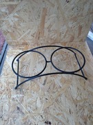 Stojak na miski dla psa lub kota metaloplastyka