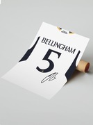 Plakat na ścianę A3 bez ramki Bellingham Real Madryt 23/24