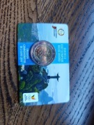 Karta z monetą Belgia 2016