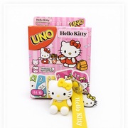UNO Hello Kitty + brelok Hello Kitty Zółta