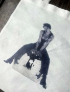 Torebka torba tote bag materiał non woven Harry Styles