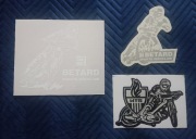 WTS Betard Sparta Wrocław ŻUŻEL - zestaw naklejek 