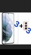 Samsung Galaxy S21 FE 5G 3 sztuki szkło ochronne hartowane i 3 na aparat 