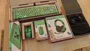 Razer Minecraft | Mysz + Słuchawki + Podkładka + Klawiatura | JAK NOWE