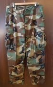 Spodnie wojskowe M65 bojówki rozmiar Medium Regular. Kontrakt USA. Woodland