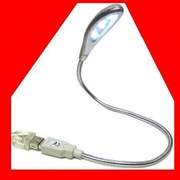 3-LED lampka USB diodowa do pisania na komputera PC netbooka laptopa giętka