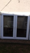 Okna plastikowe PAMO 144x135 cm, nowe uszczelki 