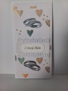 Ręcznie wykonana kartka na ślub, wesele. Handmade, rękodzieło