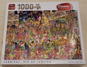 Puzzle King 1000 Comic Collection Carnival, Rio Karnawał w Rio, Gerold Como