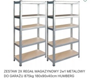 Regał metalowy  