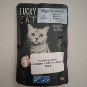 Saszetka dla kota 100 g w sosie mintajem 