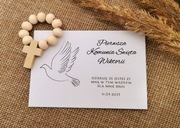 Podziękowania dla gości komunijnych komunia różaniec dziesiątka różańca