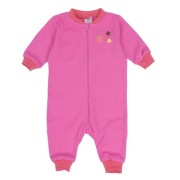Pajacyk niemowlęcy bez stopek różowy rozmiar 56 