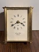 Zegar kominkowy Mosiężny ładny z mosiądzu 0,61 kg obudowa 