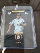 Topps Match Attax Cl Extra 2025-26 No. Be 6 Raul Black Edge