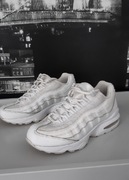 Nike Air Max 95 GS 38.5 24 cm białe adidasy buty 