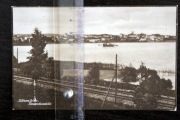 GIŻYCKO PANORAMA TORY KOLEJOWE ~1930 - 4634