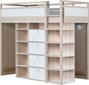 Łóżko piętrowe VOX Spot Young wraz z wieszakiem ruchomym