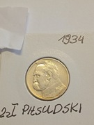 2zł Piłsudski 1934 