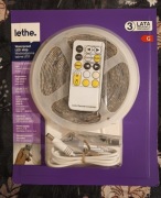 LETHE Wodoodporna taśma LED 5 m 3 barwy białego światła + pilot 153