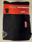 T-SHIRT KAPPA CZARNY MĘSKI BAWEŁNA XL