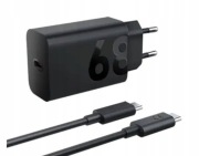 Ładowarka do telefonu laptop Lenovo USB-C Wall Charger 68W Czarny NOWA