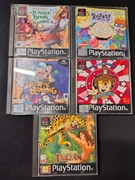 Zestaw 5 gier na konsolę Sony PlayStation 1