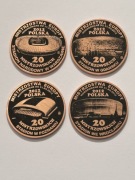 Euro 2012. PRÓBA. Zestaw kolekcjonerski- fi 32 mm.  Gyges