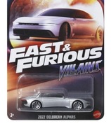 HOT WHEELS 2022 DeLorean Alpha5 Fast & Furious Villains Nowy autko Mattel 