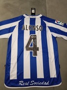 Koszulka Real Sociedad Xabi Alonso z autografem 