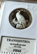 100 Rubli 2005 r srebro