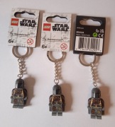 Lego Star Wars 854124 brelok do kluczy - Mandalorian 3 sztuki