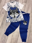 Komplet chłopięcy Wilk