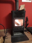 Piec wolnostojący koza kominek