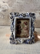 Mini obrazek ręcznie malowana ramka