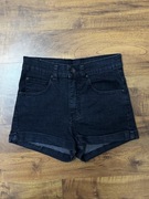 Spodenki jeansowe szorty wysoki stan stretch DR Denim W27 XS