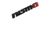Naklejka Emblemat Znaczek Logo NISSAN NISMO 123mm x 32mm klapa