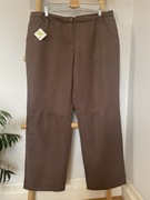 Bonprix SPODNIE Nowe roz 46 OCIEPLANE NA PODSZEWCE Z POLARU,